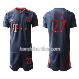 FC Bayern München ALABA 27 Kinder Ausweich Trikotsatz 2019/20 Kurzarm (+ Kurze Hosen)